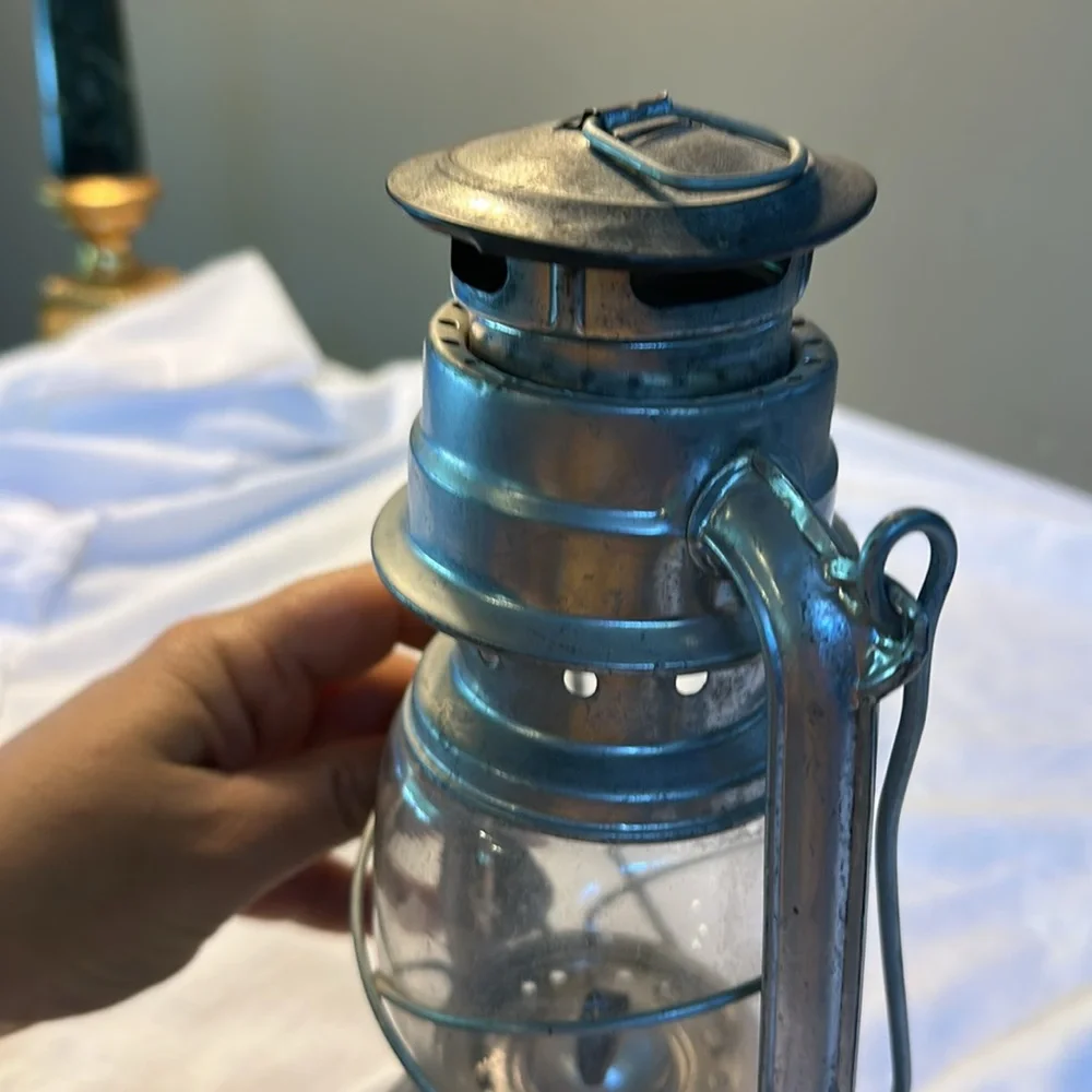Vintage Silver Lantern